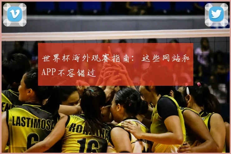 世界杯海外观赛指南:这些网站和APP不容错过