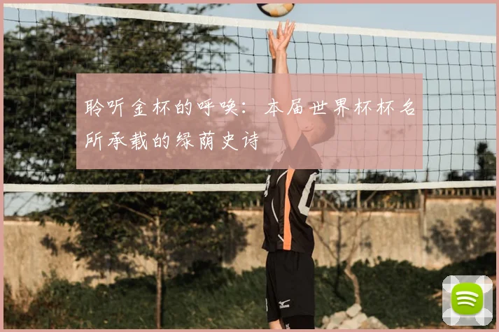聆听金杯的呼唤:本届世界杯杯名所承载的绿荫史诗